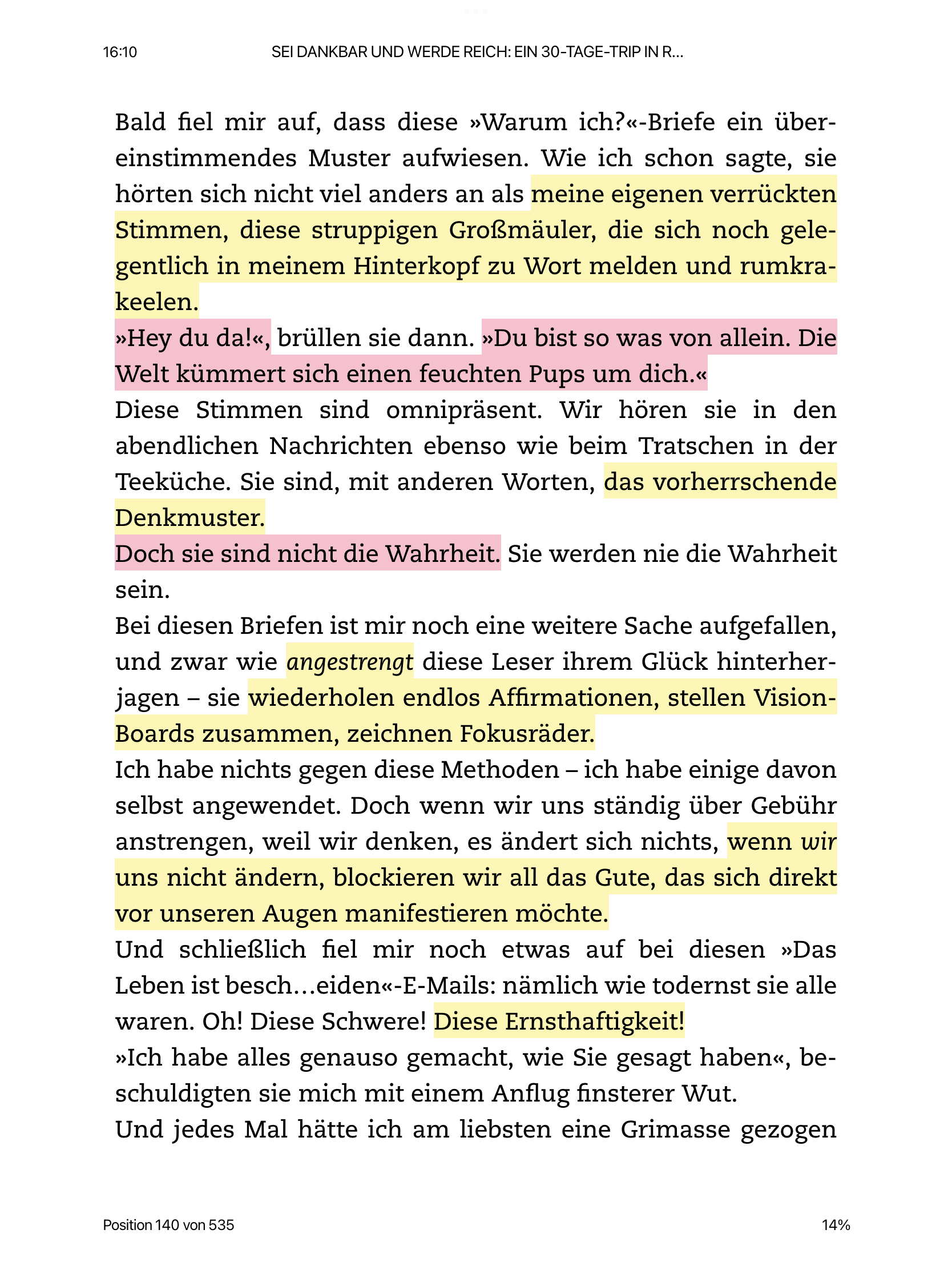 Sei dankbar und werde reich - Einleitung Fortsetzung 3 - Pam Grout