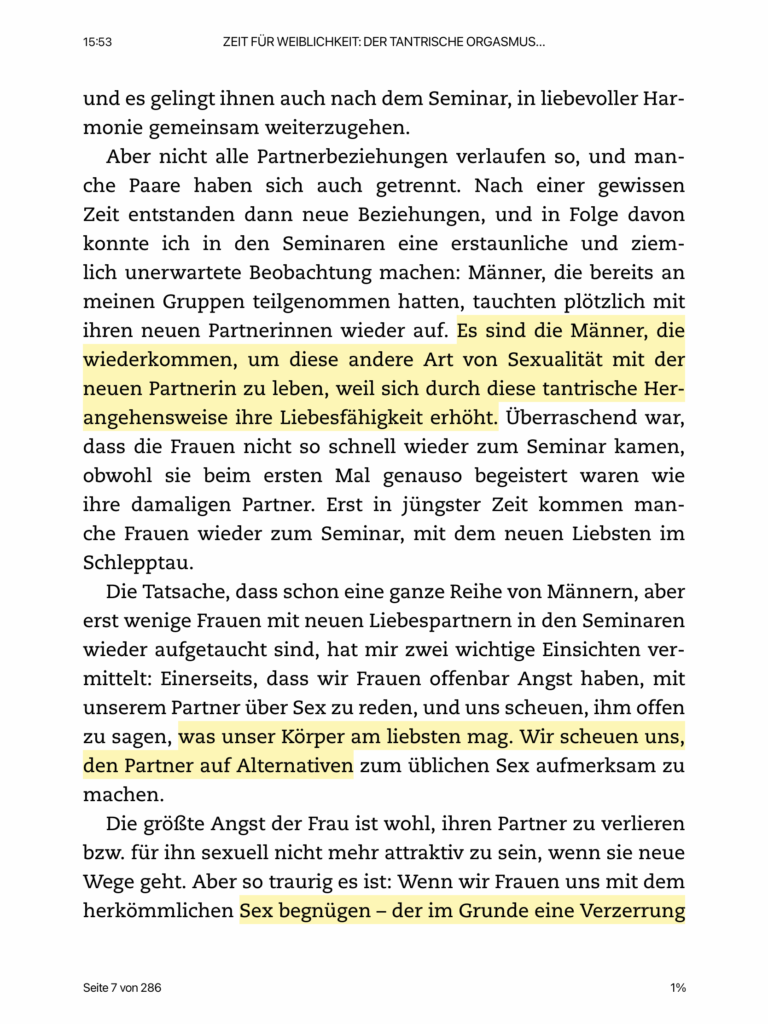Zeit für Weiblichkeit Vorschau