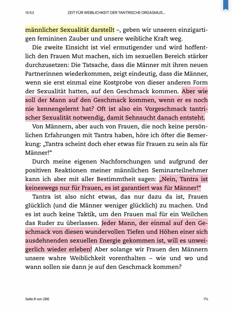 Zeit für Weiblichkeit Vorschau