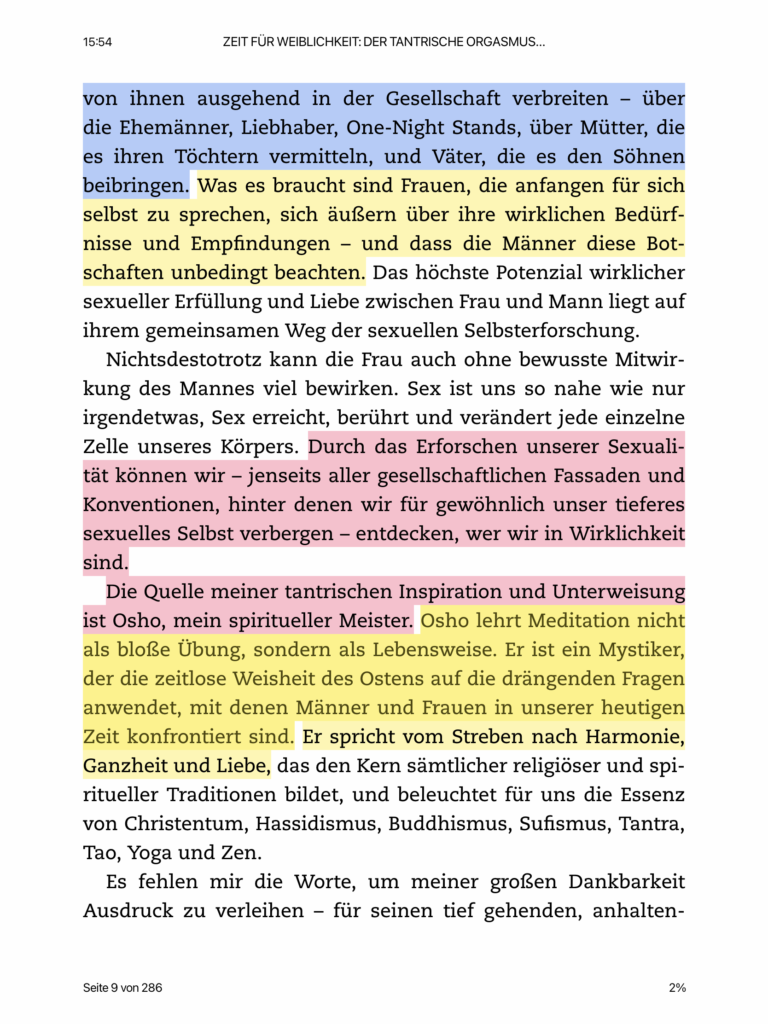 Zeit für Weiblichkeit Vorschau