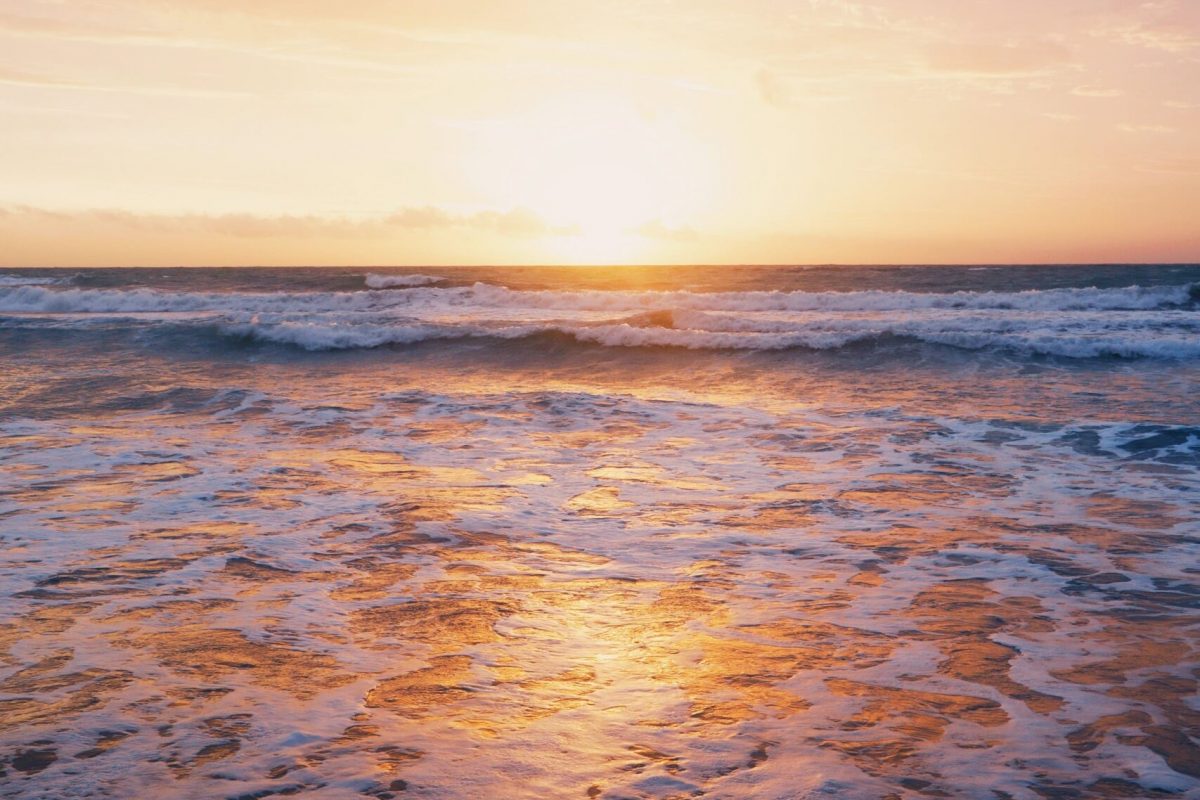 Himmel trifft auf Erde